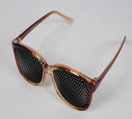 ophtalgym lunettes a trous nid d'abeille