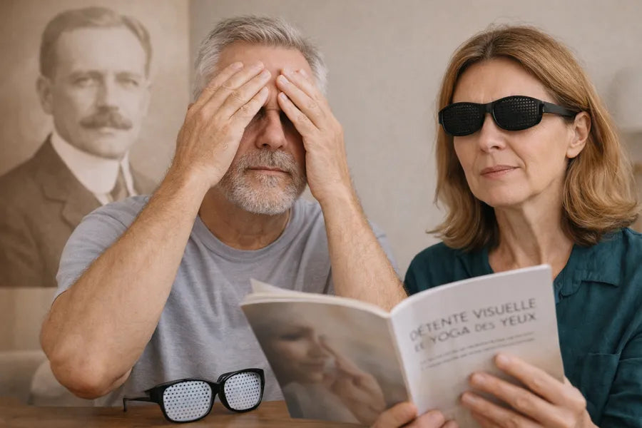 ophtalgym lunettes a trous et methode bates