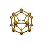 le dodécaèdre doré pour équilibrer les énergies d'une pièce